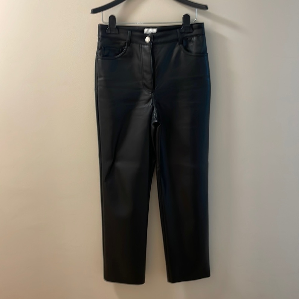 Wilfred from Aritzia Faux Leather Trousers